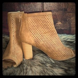 Steve Madden Open Toe Booties